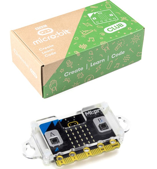 BBC micro:bit Club Pack V2 -  10 Student Classroom Pack (Includes 10 Protective Mountable Cases)