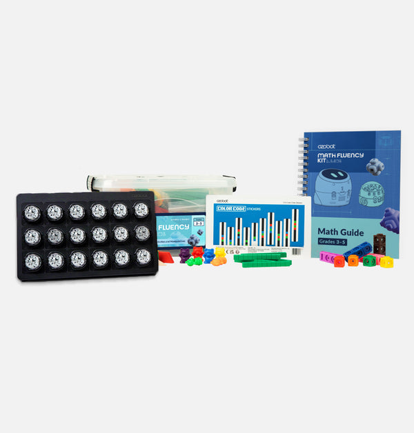 Math Fluency Classroom Kit (3-5) + 18 EVO Robots