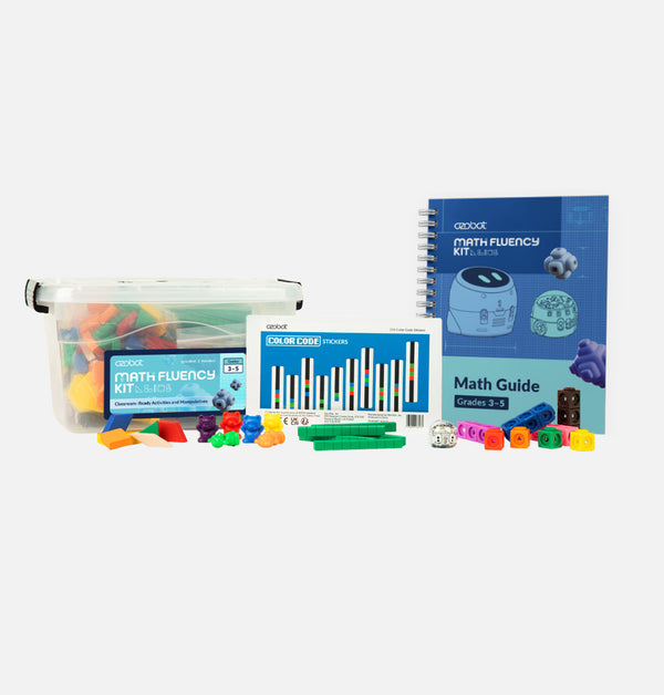 Math Fluency Classroom Kit (3-5) + 6 EVO Robots