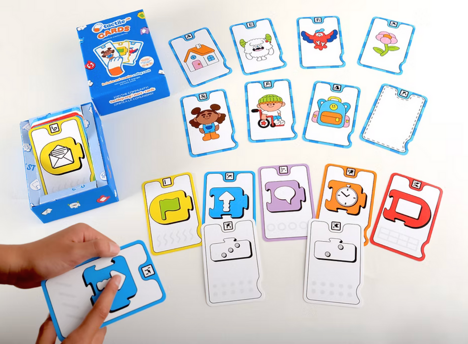 6 Pack - Tactile Jr CARDS - Sale Price!