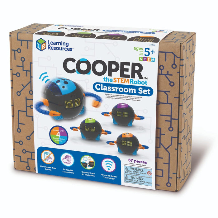 New! Cooper™ the STEM Robot Classroom Pack