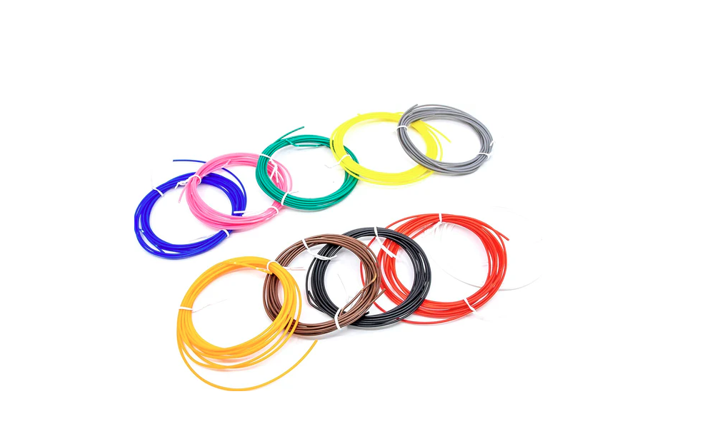 SCRIB3D 3D Printing Pen ABS Plastic Filament Refill Pack (10 Assorted Colors, 10 Feet Each),Filament- 10 Pack - 100 Ft