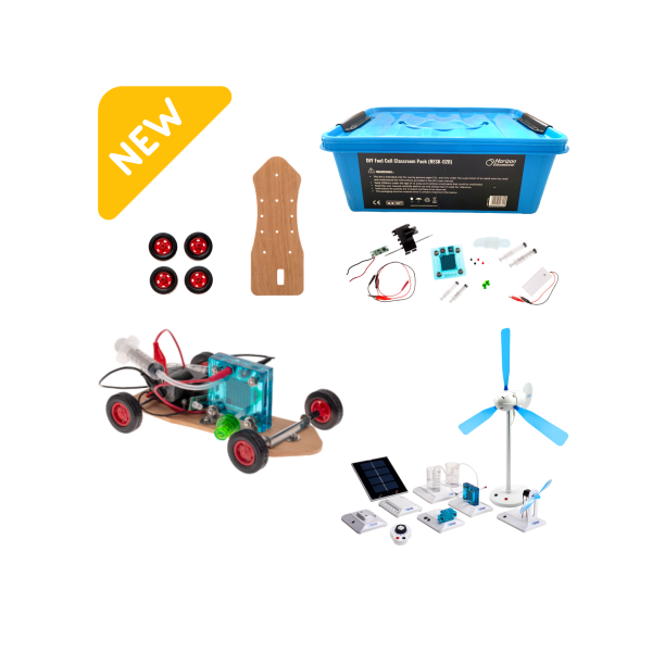 DIY Fuel Cell Science & Chassis Classroom SET - Extended - H2GP XPR