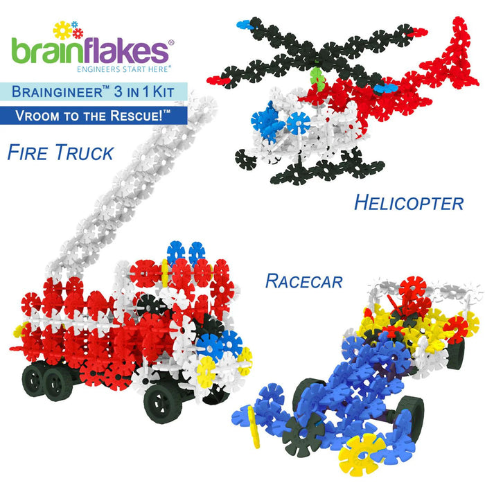 Brain Flakes® Braingineer 3 in 1 Kit- Classroom Set (4 Units)