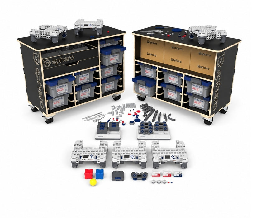 Sphero Blueprint Robotics -Classroom Competition Pack & Carts (6 kits: 18 students) - Shipping Costs Apply