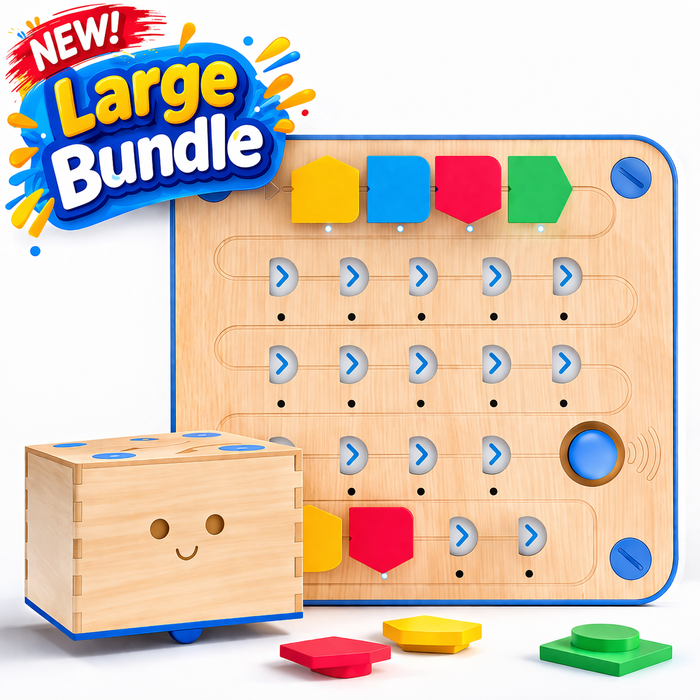 NEW! Cubetto + Playset- Large Classroom Bundle (10 Cubetto + Playsets)- Receive 2x Free Storybook