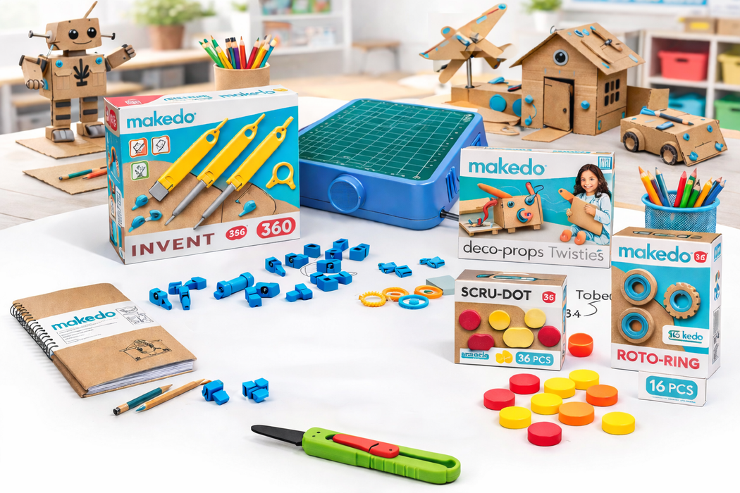 ChompSaw & makedo Classroom Bundle - Save & Receive Bonus Products!