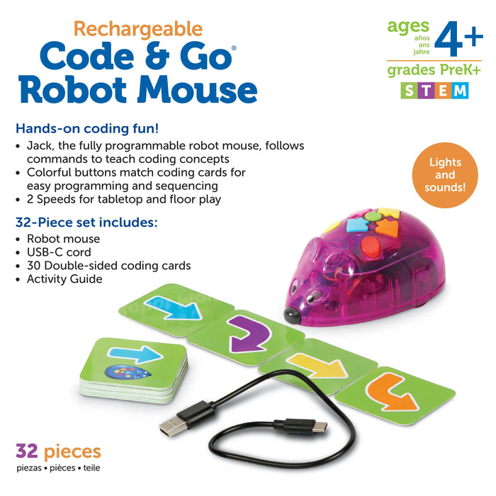 New! Rechargeable Code & Go Mouse