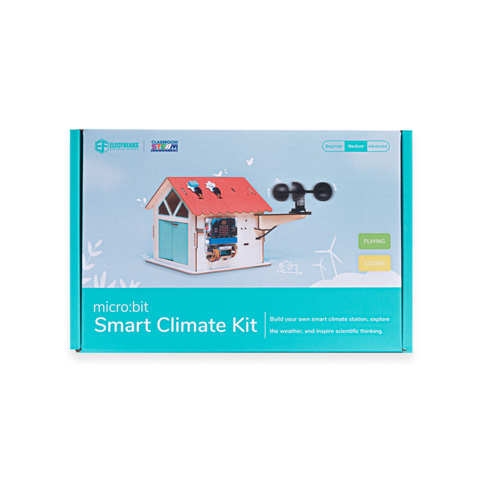 NEW! Smart Climate Kit, (designed based on micro:bit V2 and IOT:bit expansion board) - ElecFreaks