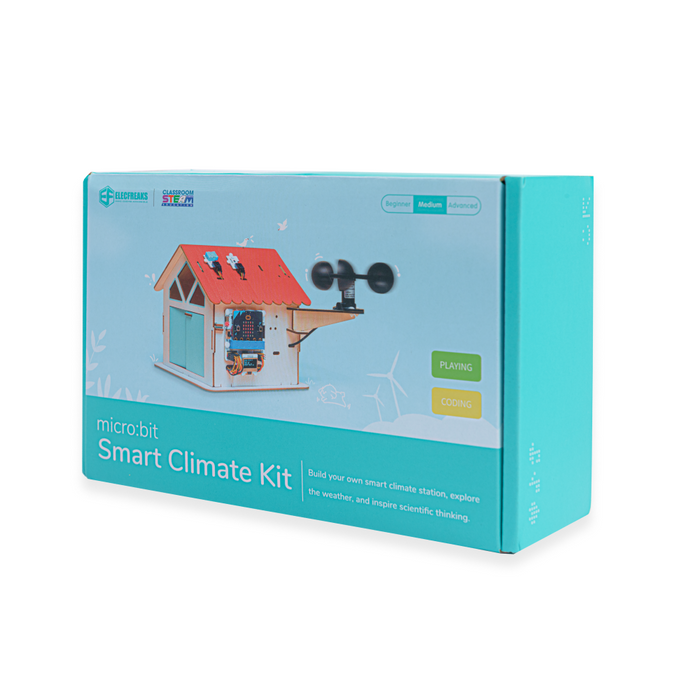 NEW! Smart Climate Kit, (designed based on micro:bit V2 and IOT:bit expansion board) - ElecFreaks