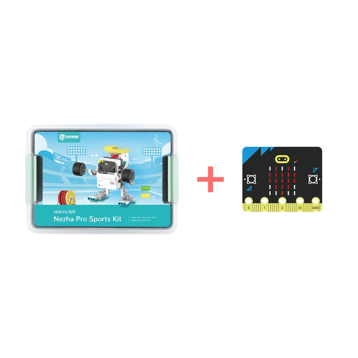 ElecFreaks micro:bit Nezha Pro Sports Kit, Sports-Themed DIY Robot Kit