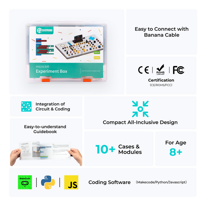Experiment box for micro:bit - without micro:bit - ElecFreaks