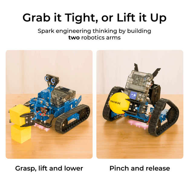 Makeblock mBot2 Rover Robotics Kit - Interactive Emo Robot for Coding Learning and Outdoor Play