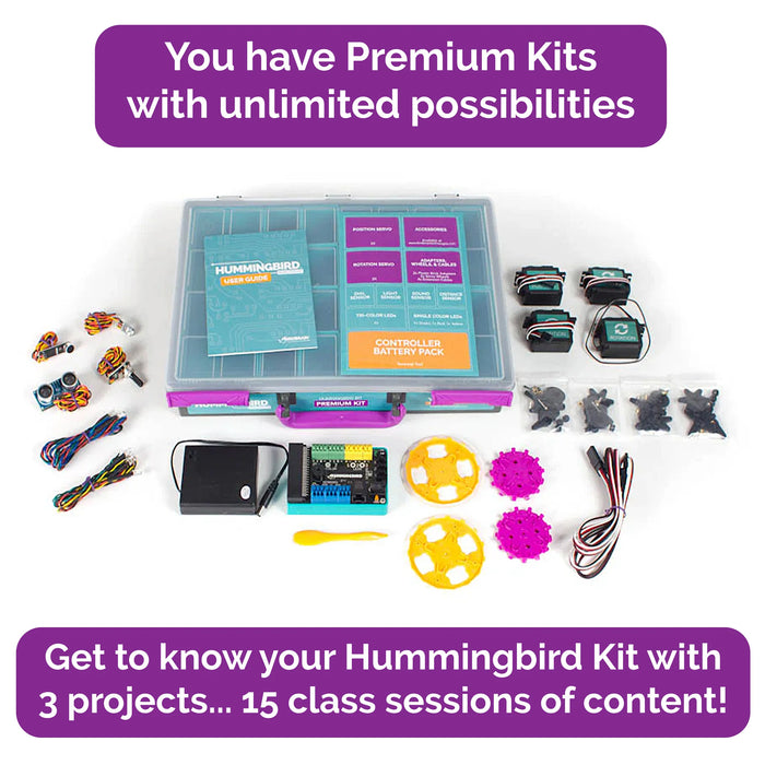 Hummingbird Project Packs (Options)