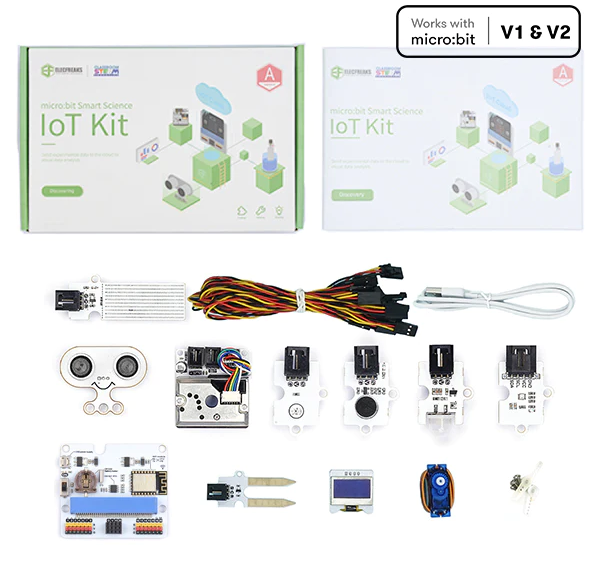 Smart Science IoT Kit : micro:bit climate sensors kit for IoT learning -without micro:bit (ElecFreaks)
