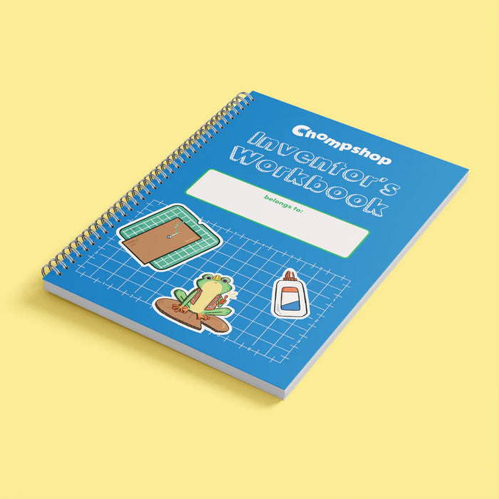 Maker Bundle (ChompSaw, Table Accessories, Inventor's Workbook, Hole Punch & Scoring Tool)
