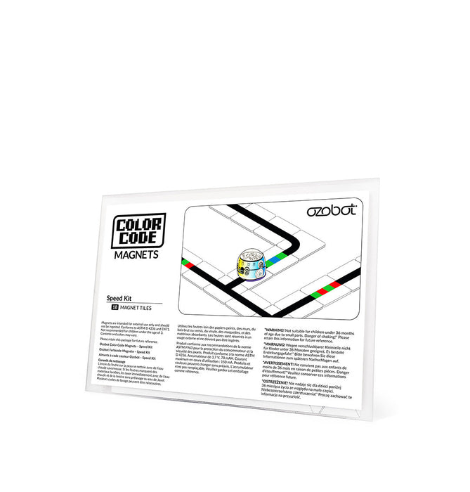Ozobot Color Code Magnets: Speed Kit