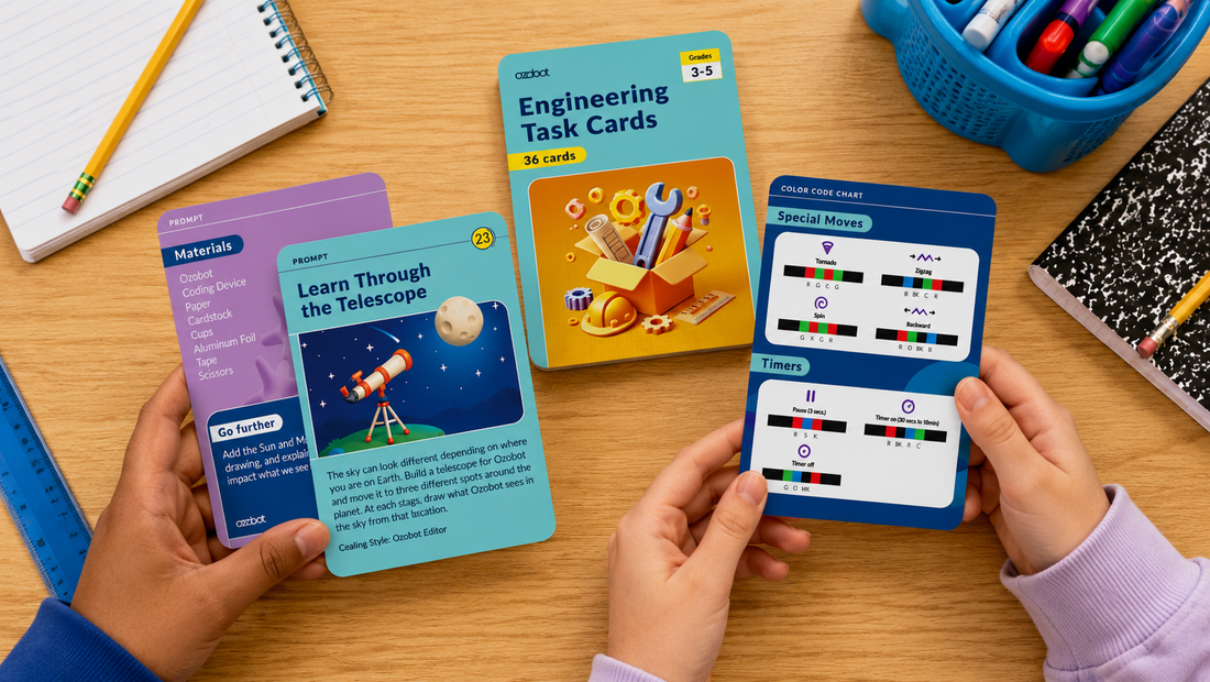 Engineering Task Cards for Grades 3–5