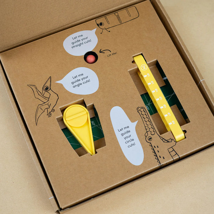 Maker Bundle (ChompSaw, Table Accessories, Inventor's Workbook, Hole Punch & Scoring Tool)