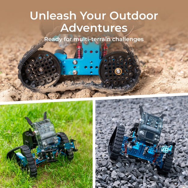Makeblock mBot2 Rover Robotics Kit - Interactive Emo Robot for Coding Learning and Outdoor Play