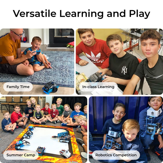 Makeblock mBot2 Rover Robotics Kit - Interactive Emo Robot for Coding Learning and Outdoor Play