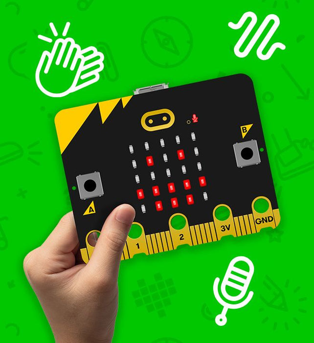 BBC micro:bit Club Pack V2 -  10 Student Classroom Pack (Includes 10 Protective Mountable Cases)