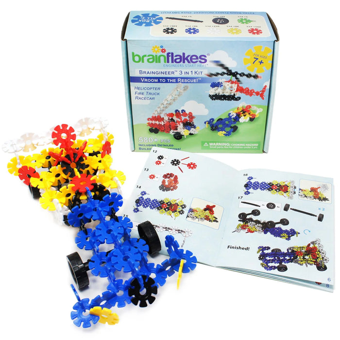 Brain Flakes® Braingineer 3 in 1 Kit- Classroom Set (4 Units)
