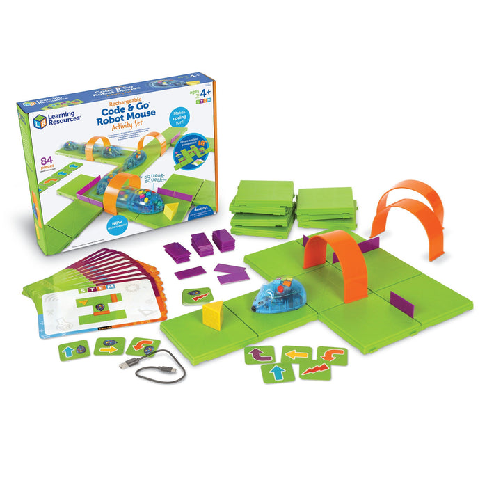 NEW! Rechargeable Code & Go® Mouse Activity Set