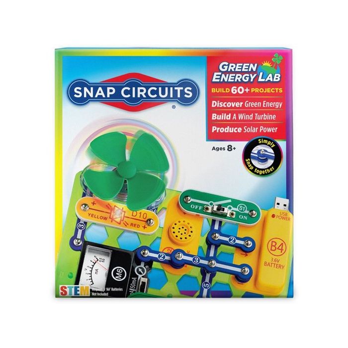 New! Snap Circuit Green Energy Kit