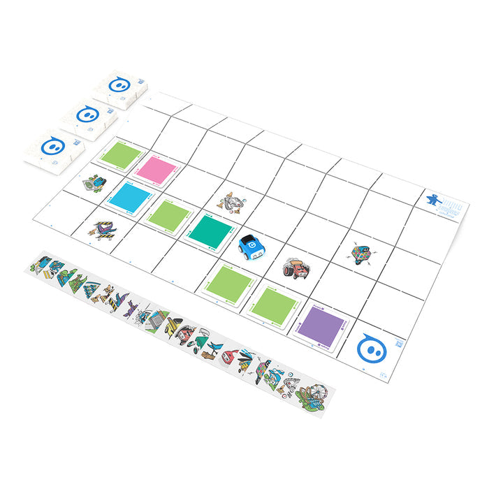 indi Folding Code Mat & Stickers (4 Pack)