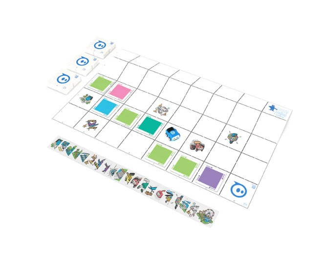 indi Folding Code Mat & Stickers (4 Pack)