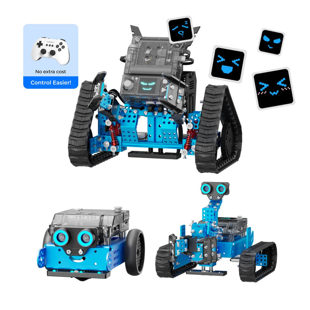 Makeblock mBot2 Rover Robotics Kit - Interactive Emo Robot for Coding Learning and Outdoor Play