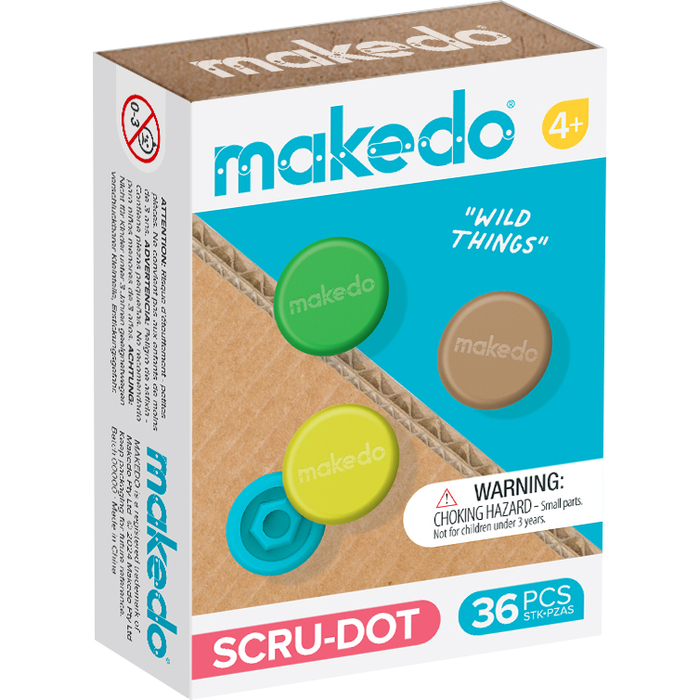 makedo Scru-Dot - Choice of 4 Themes