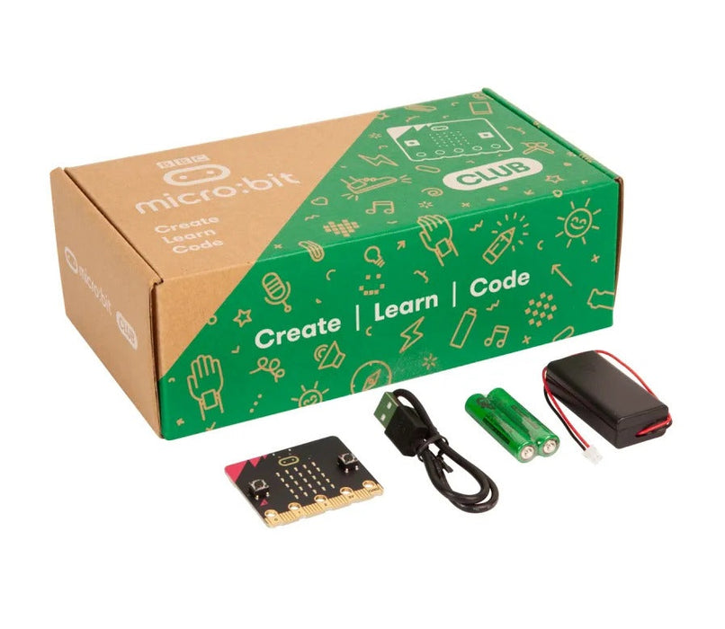 BBC micro:bit Club - Pack of 10 BBC micro:bit V2s with accessories