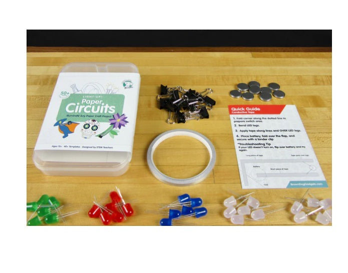Paper Circuits Classroom Set - Featuring Maker Tape! (40 Projects)