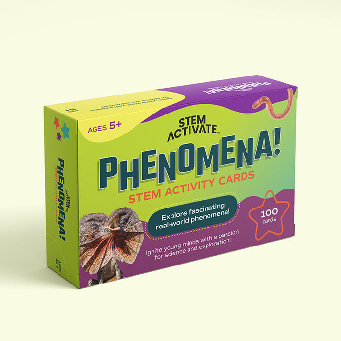 Phenomena! STEM Activity Cards (Ages 5+)