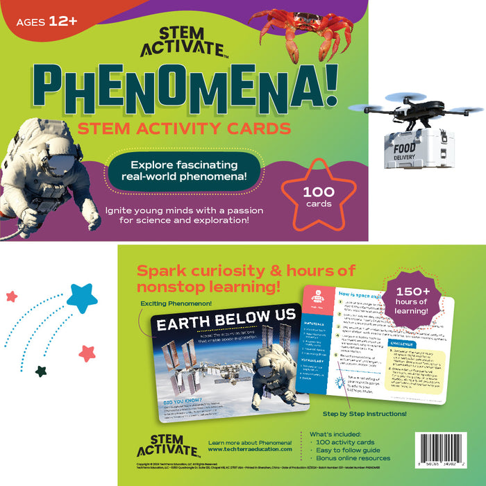 Phenomena! STEM Activity Cards (Ages 12+)