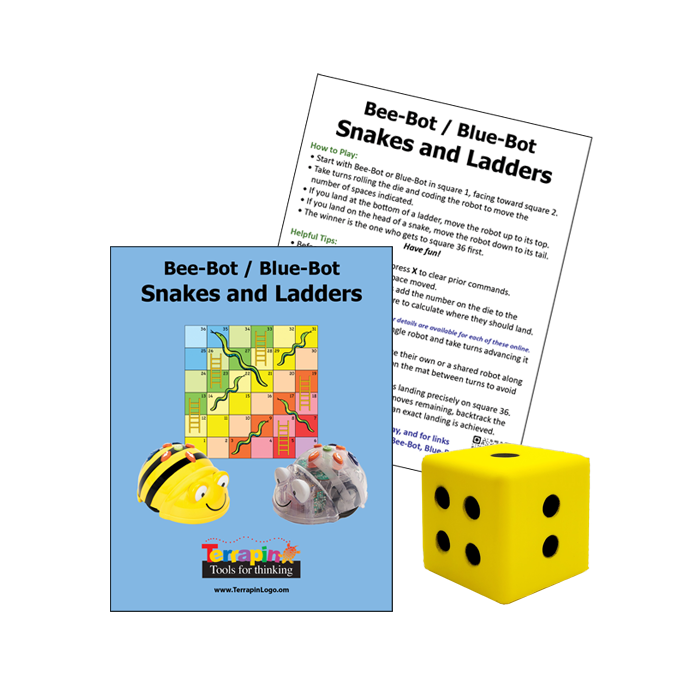 Snakes and Ladders Mat (Includes Mat, Dice & Instruction Cards)