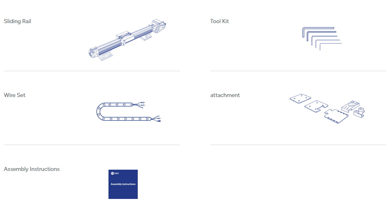 DOBOT Sliding Rail Kit
