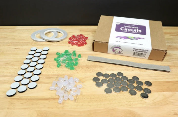 Wearable Circuits - Classroom Kit (25 Projects)