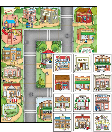 Community Mat & 3D Community Construction Kit