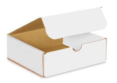 Small White Cardboard Boxes 6 X 6 X 2" — Robotix Education Inc.