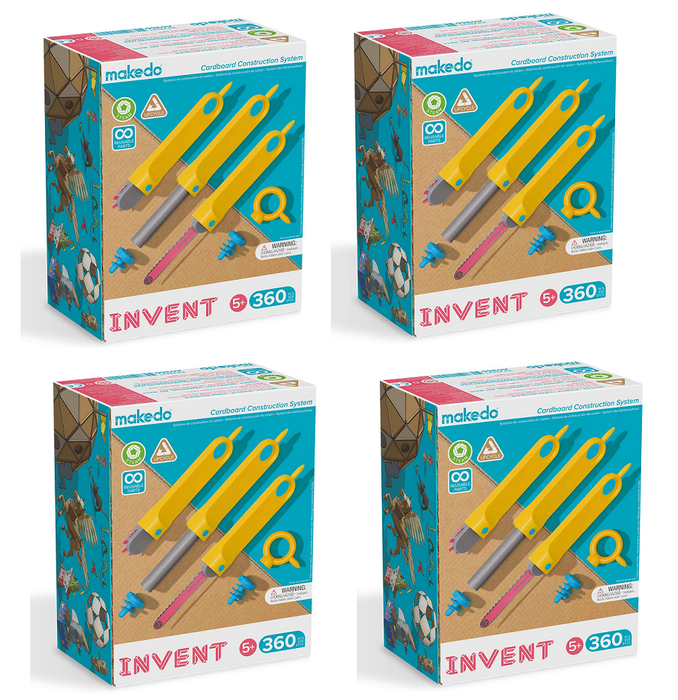 makedo INVENT- Classroom Bundle (FREE 1 x Safe Saws - Value $19.95!)