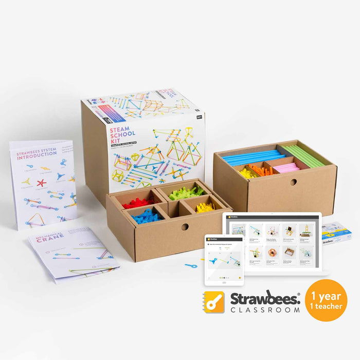 Strawbees STEAM School Kit - Includes 1 Year Curriculum