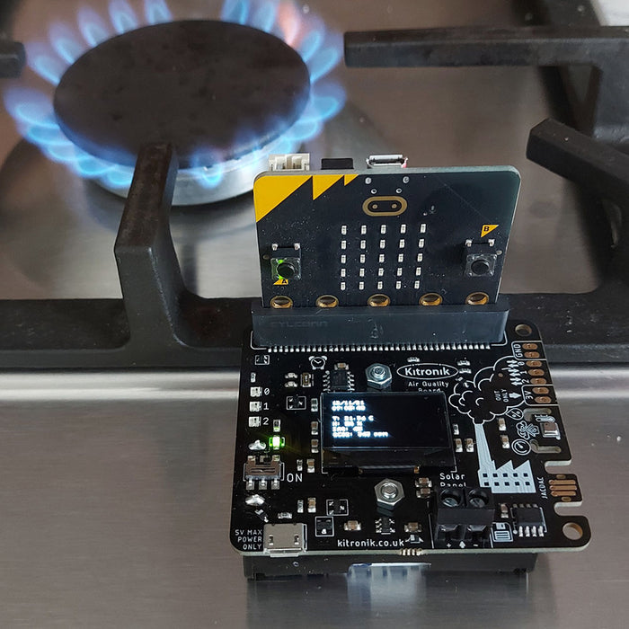 Kitronik Air Quality and Environmental Board for micro:bit