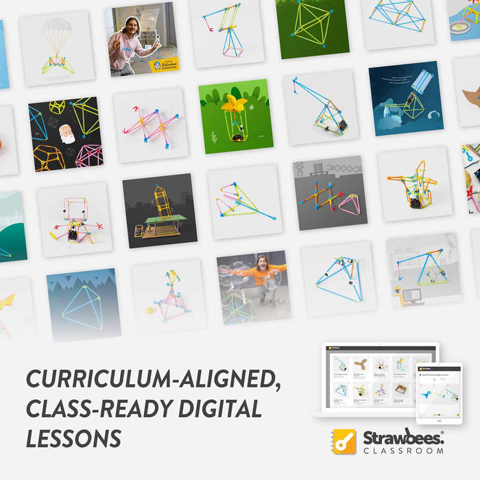 Strawbees STEAM CLASSROOM ROBOTICS – MICRO:BIT -  Includes 1 Year Curriculum
