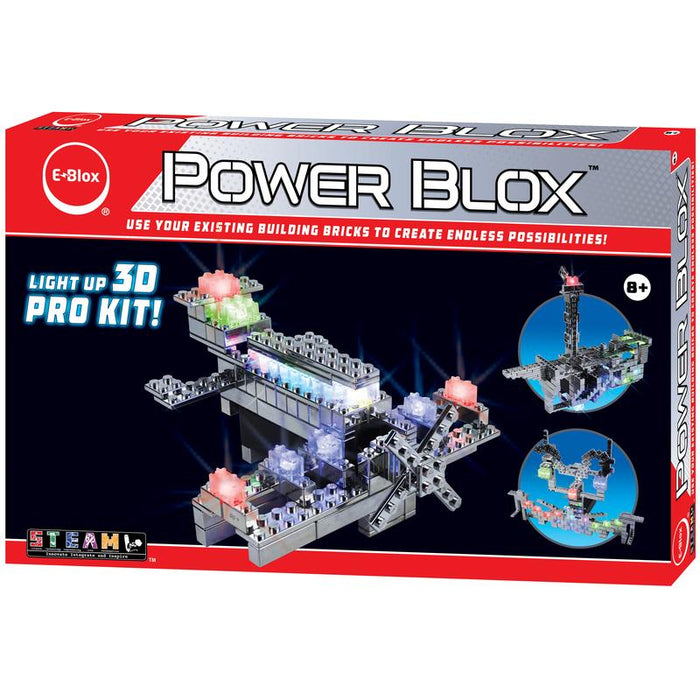 Power Blox™ Pro Set - E-Blox® - LED Light-Up Building Blocks