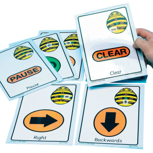 Bee-Bot & Blue-Bot - Command Cards