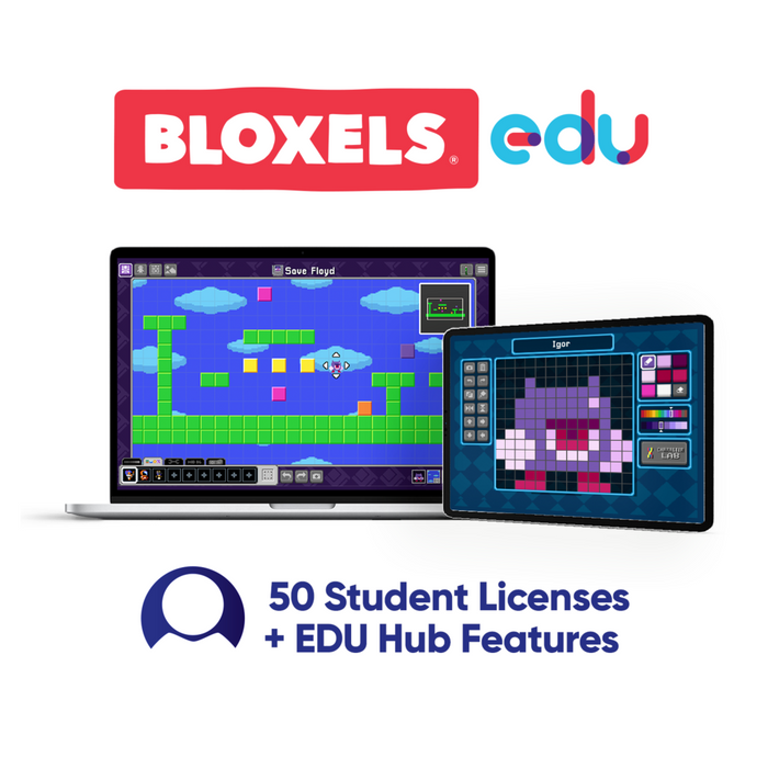 Bloxels EDU Classroom Bundle: 50 Student Licenses