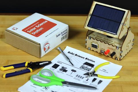 Solar Science Station - (includes battery pack)